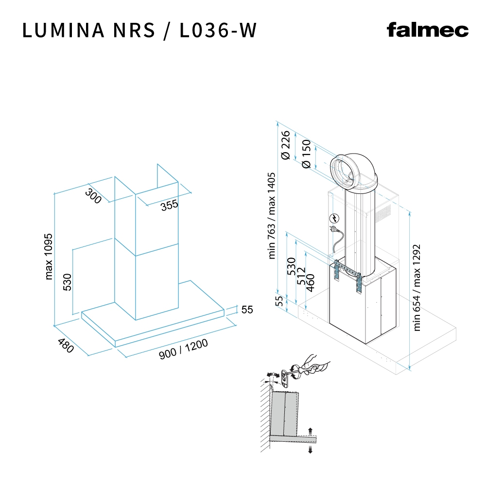 Falmec L036-W - 詳情1