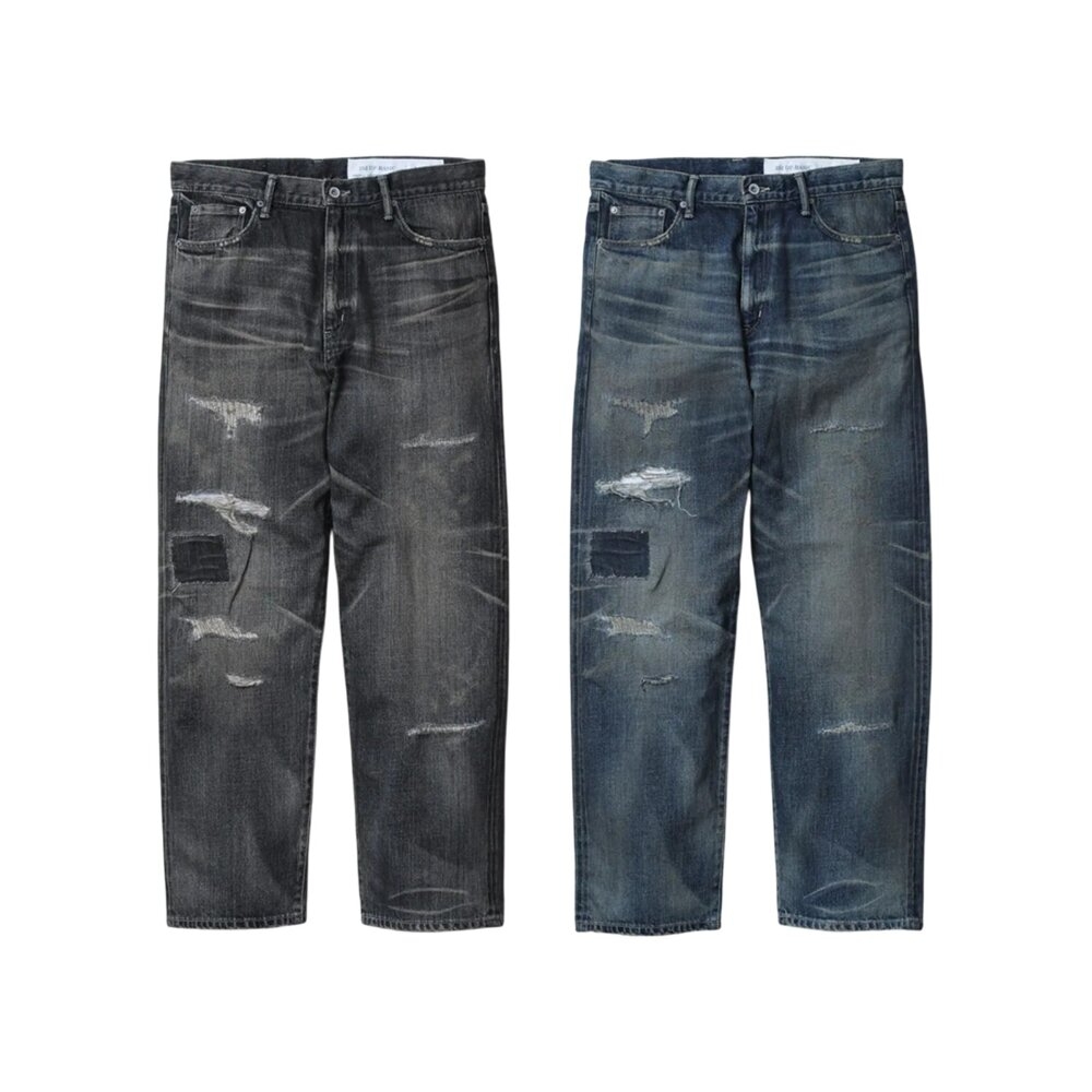 Neighborhood Savage Denim DP Basic Pants 黑/ 藍牛仔長褲252XBNH