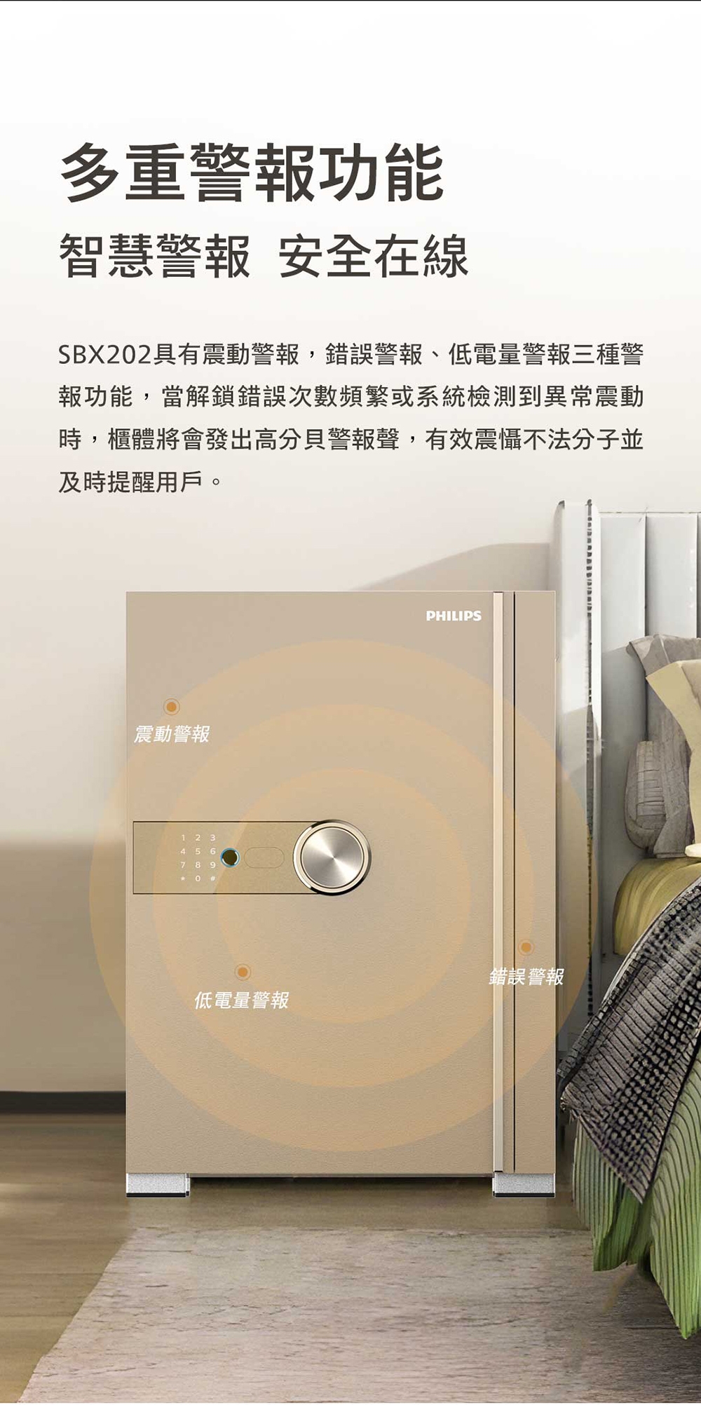 PHILIPS飛利浦 SBX202-6C - 詳情5