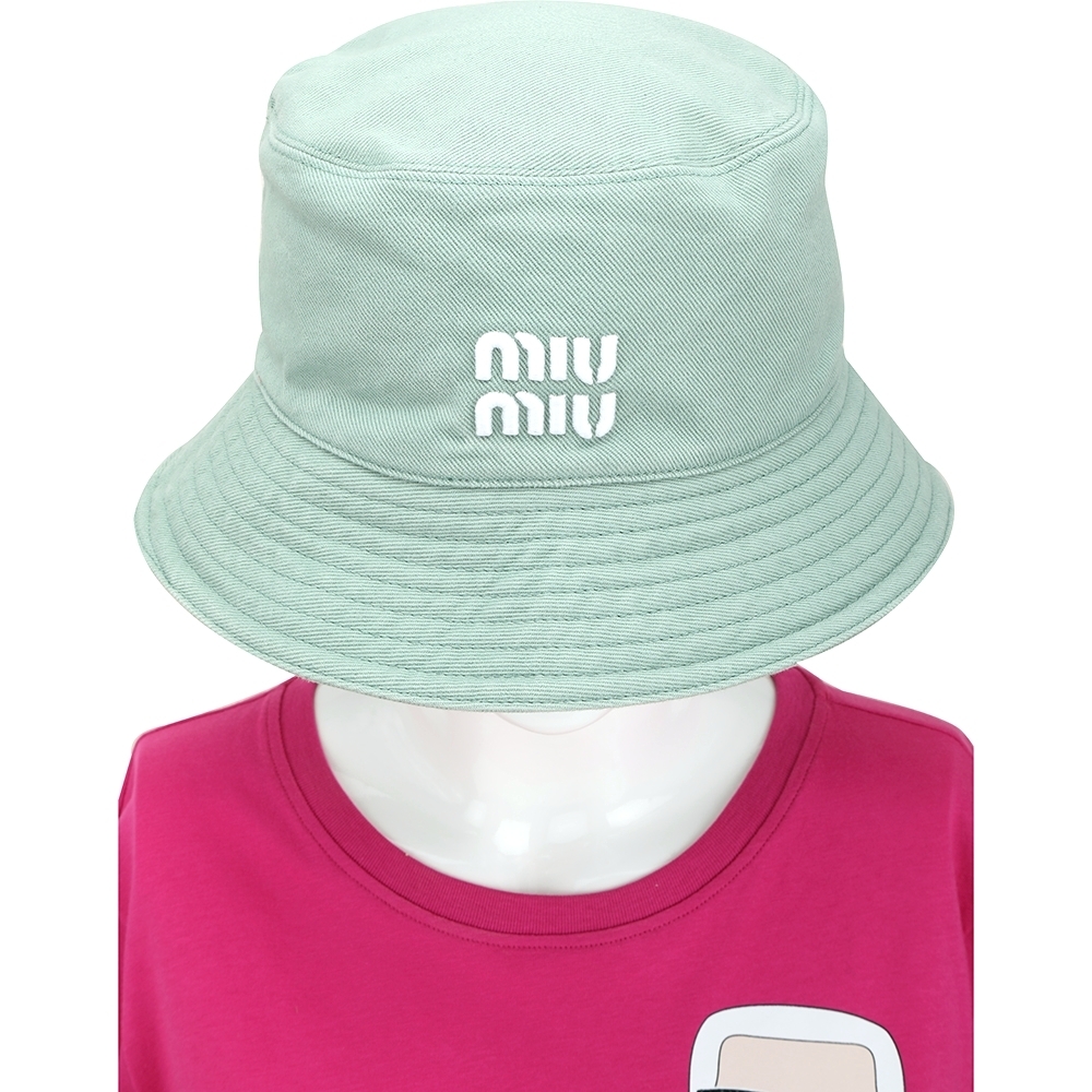 miu miu 字母刺繡漁夫帽[專櫃價最高$18,500]-4款可選| 精品服飾