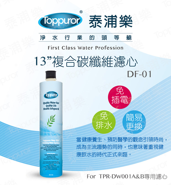 Toppuror泰浦樂 DF-01 - 詳情2