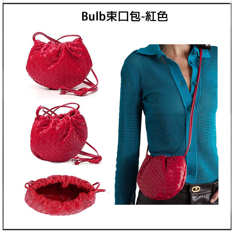 BOTTEGA VENETA 】651905 經典編織小羊皮The Mini Bulb系列迷你