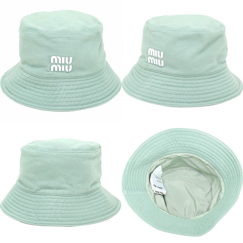 miu miu 字母刺繡漁夫帽[專櫃價最高$18,500]-4款可選| 精品服飾