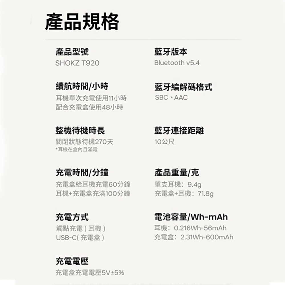 SHOKZ韶音 Open Fit 2 - 詳情7