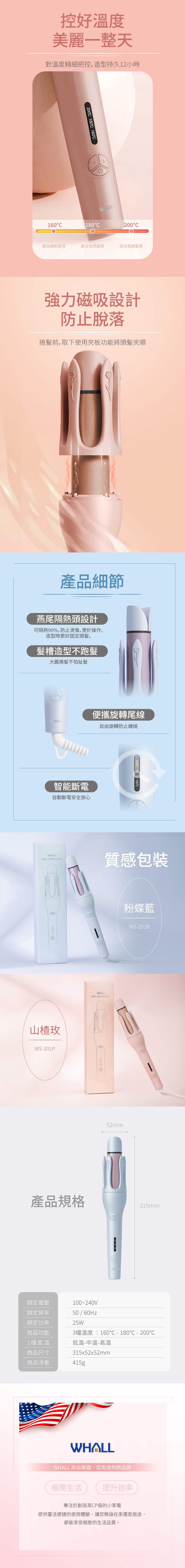 WHALL WS-201 - 詳情2