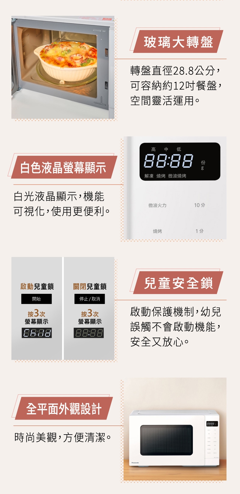 Panasonic國際牌 NN-GT35NW - 詳情3