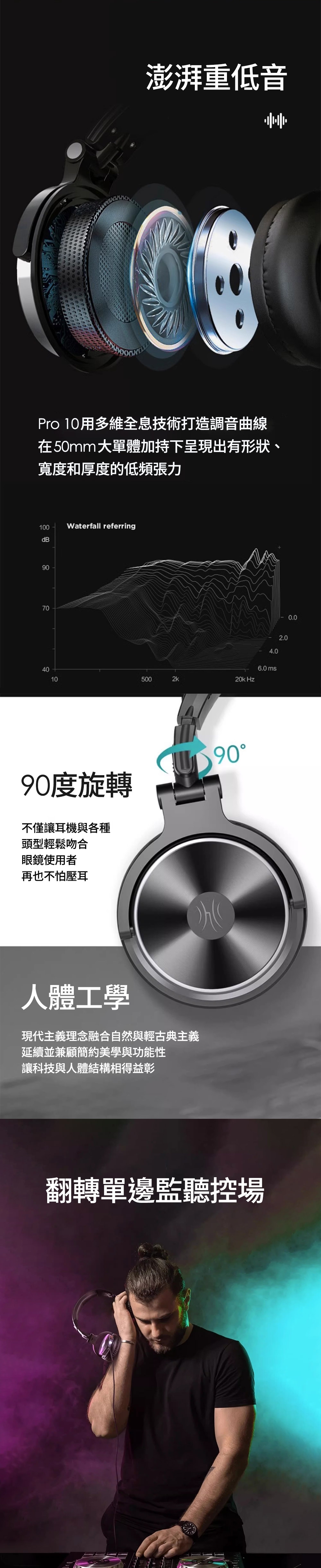 OneOdio Studio Pro 10 - 詳情4