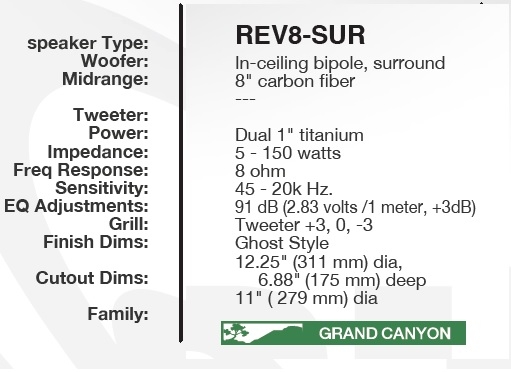 TRUAUDIO美國 REV8-SUR - 詳情1