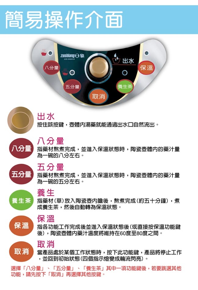 日象ZUSHIANG  ZOI-9989CB - 詳情3