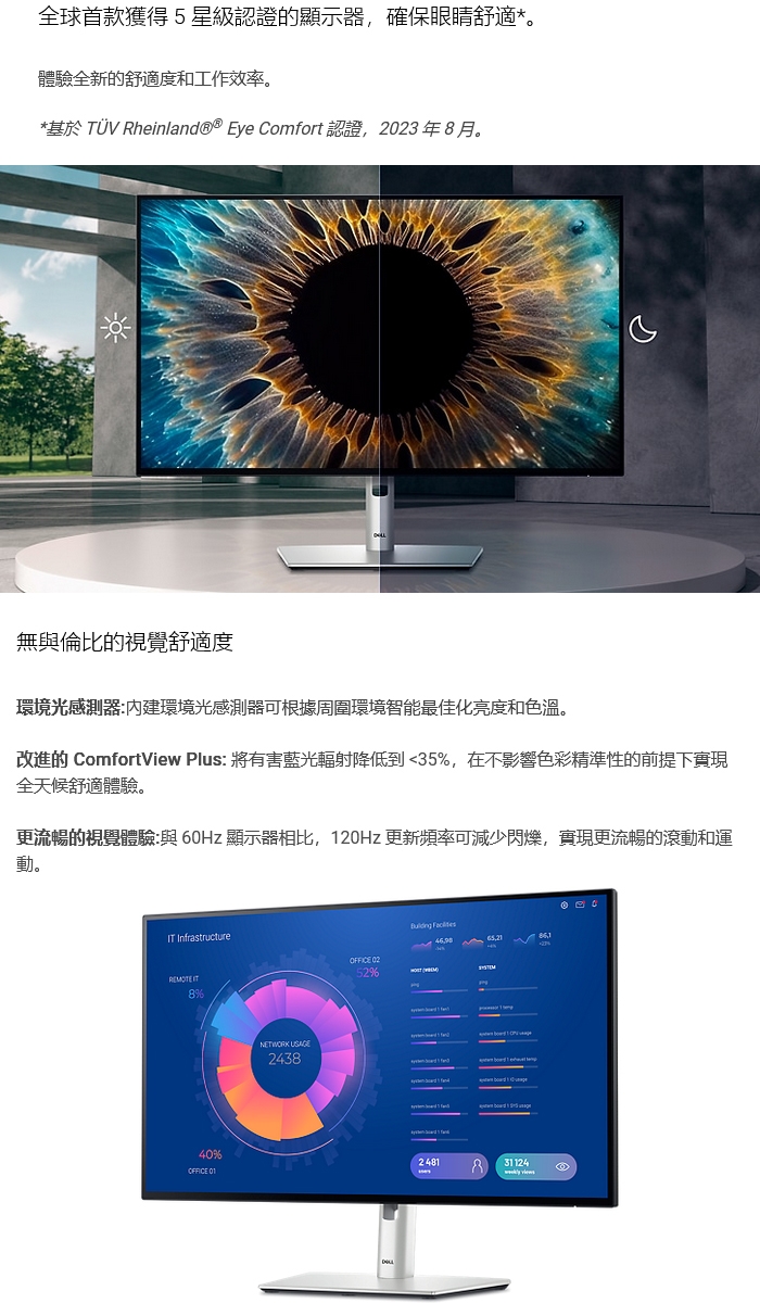 DELL戴爾 U2724D - 詳情3