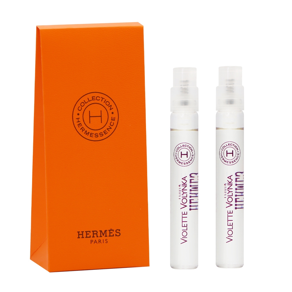 Hermes愛馬仕Violette Volynka 紫羅蘭沃林卡中性淡香水(香堇皮革) 4ML