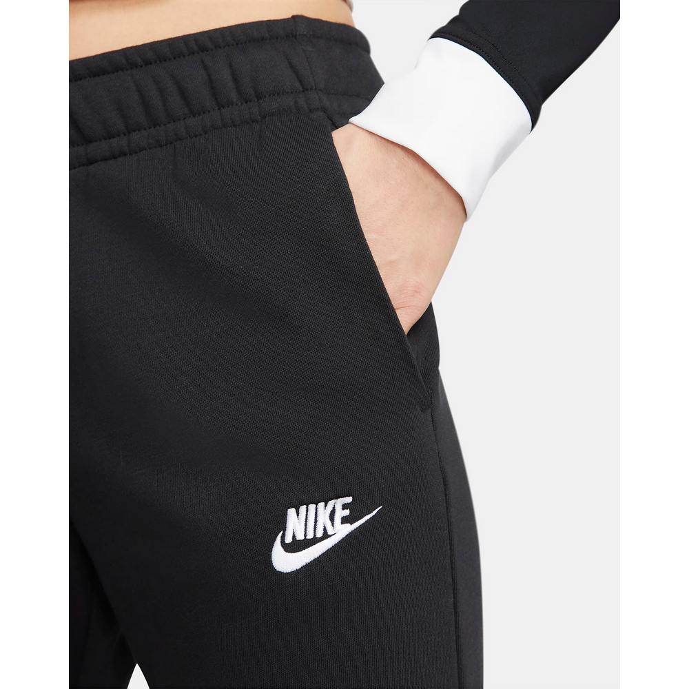 Nike AS W NSW CLUB FLC MR PANT WIDE 女運動長褲-黑-FB2728010