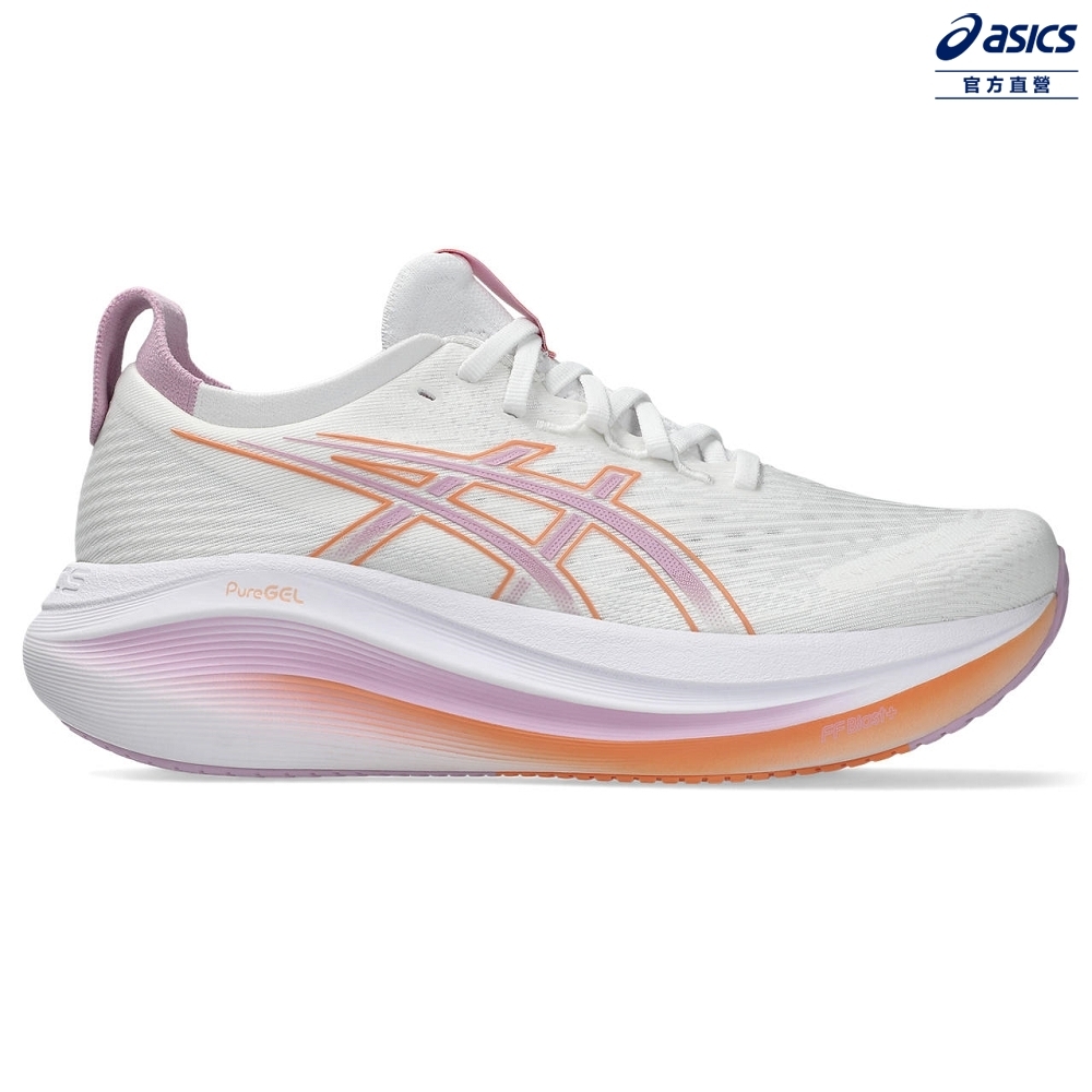 ASICS 亞瑟士GEL-NIMBUS 27 (D) 女款寬楦緩衝慢跑鞋1012B752-101