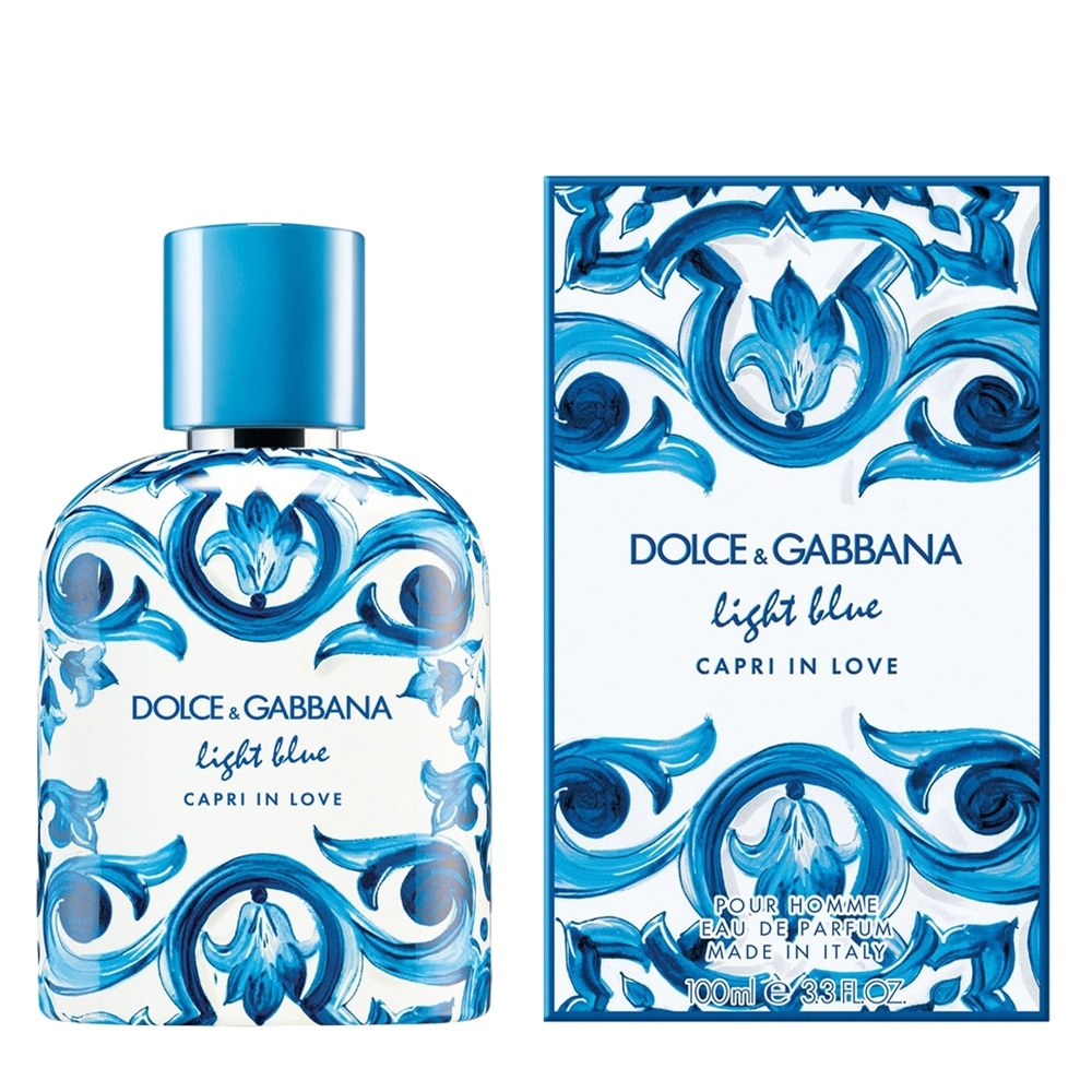 DOLCE & GABBANA D&G LIGHT BLUE 淺藍海邊漫步男性淡香精100ml