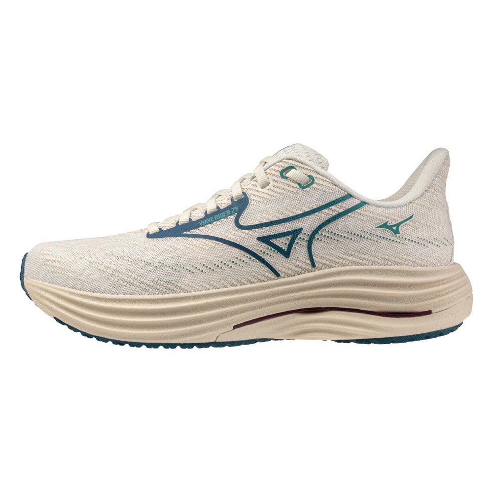 Mizuno 美津濃Wave Rider 29 [J1GC250582] 男慢跑鞋跑鞋路跑卡其綠