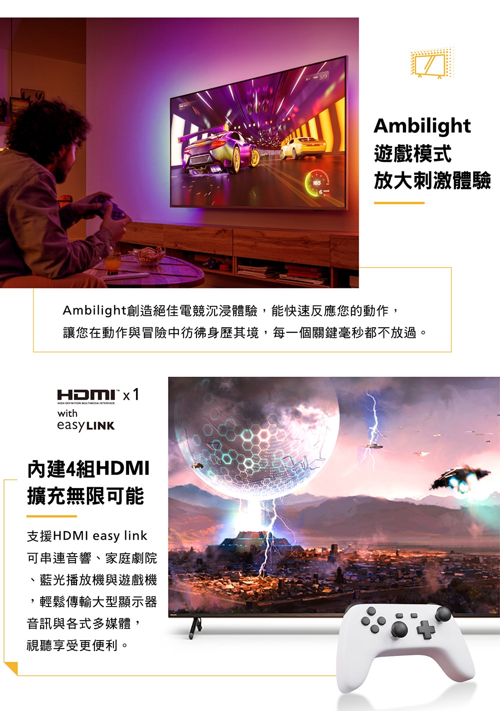 PHILIPS飛利浦 75PUH8808 - 詳情7