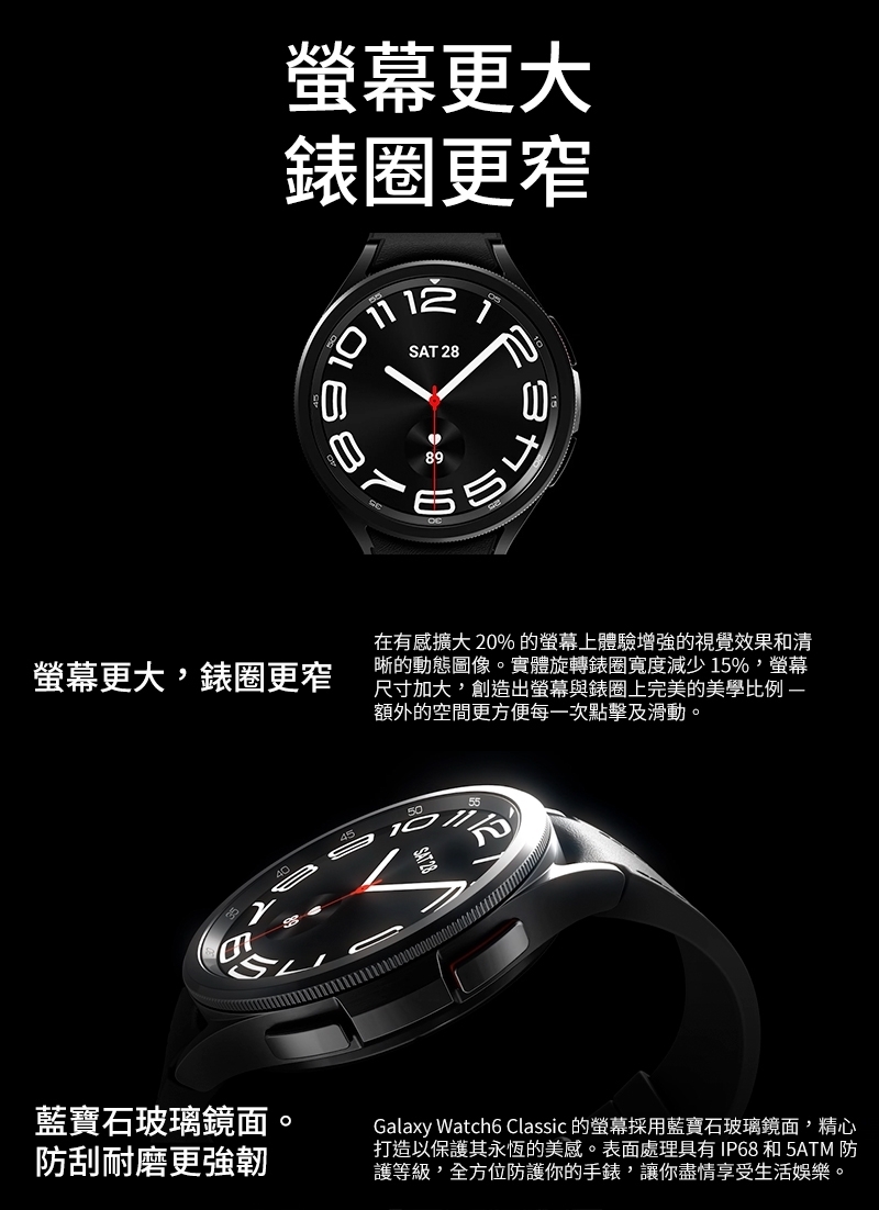 SAMSUNG三星 Galaxy Watch 6 R960 - 詳情3