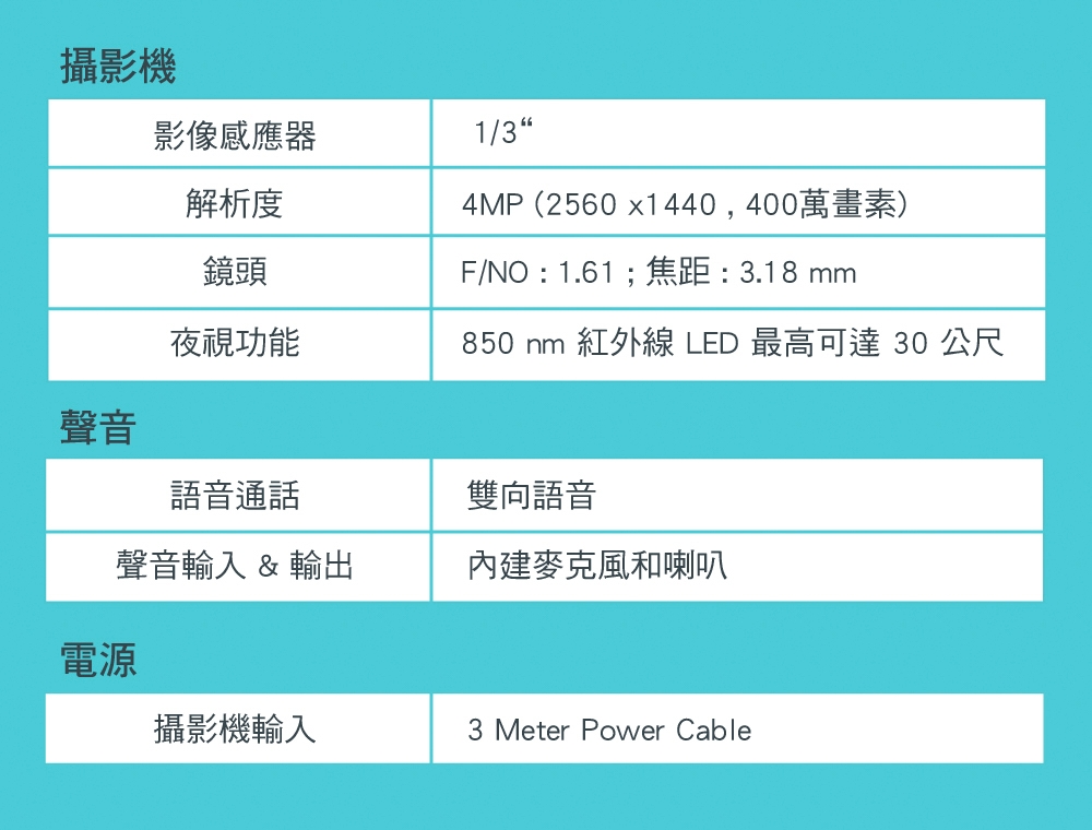 TP-Link安防 C320WS - 詳情9