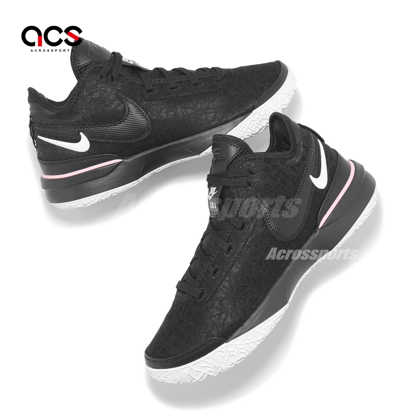 Nike 籃球鞋Zoom LeBron NXXT Gen EP 男鞋黑白氣墊緩衝LBJ DR8788-003