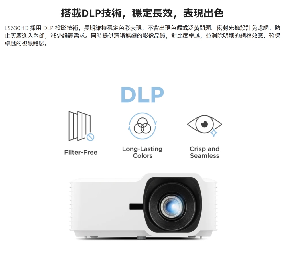 ViewSonic優派 LS630HD - 詳情7