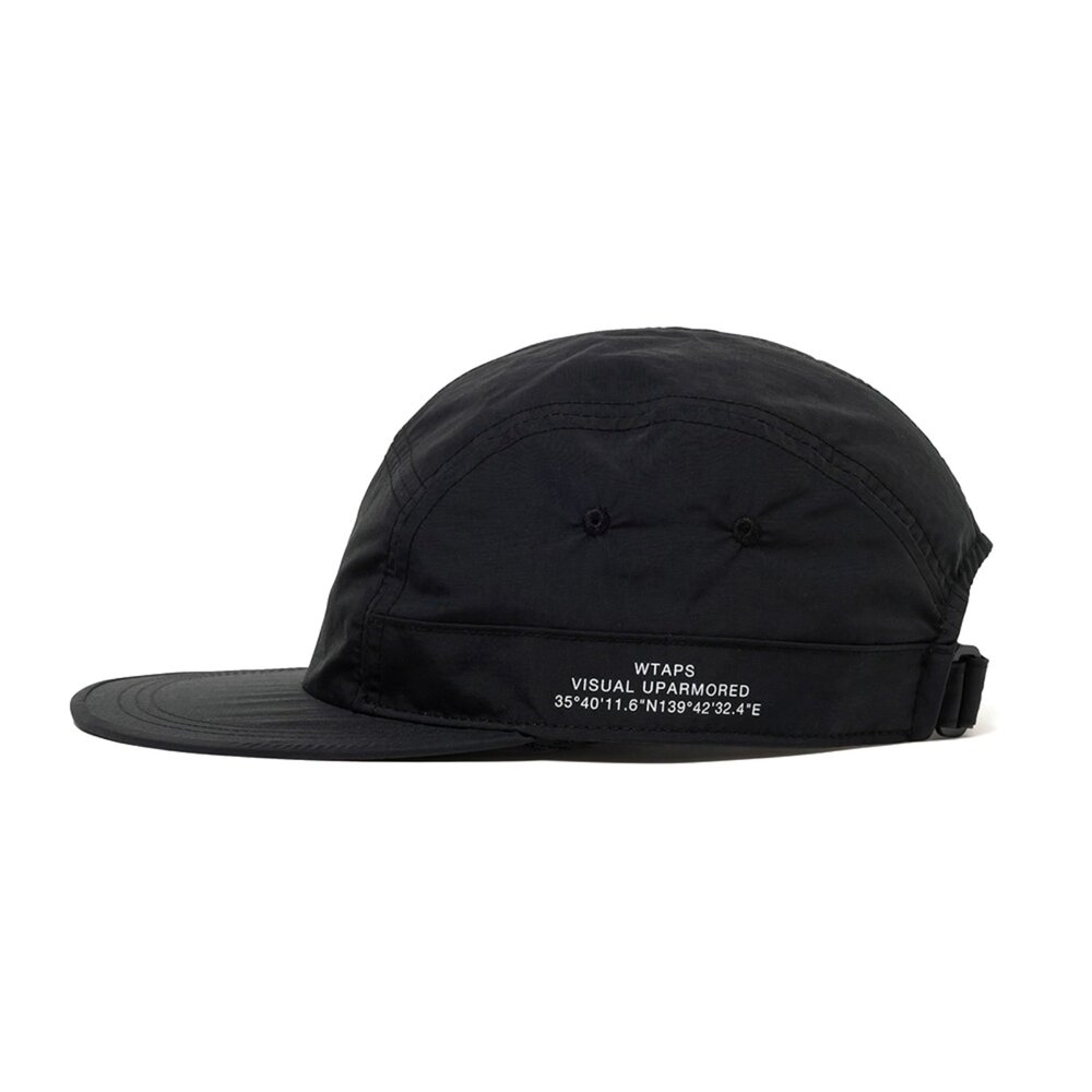 Wtaps T-7 / CAP / NYLON. TUSSAH. PERTEX 帽子黑252HCDT-HT05-BK-F