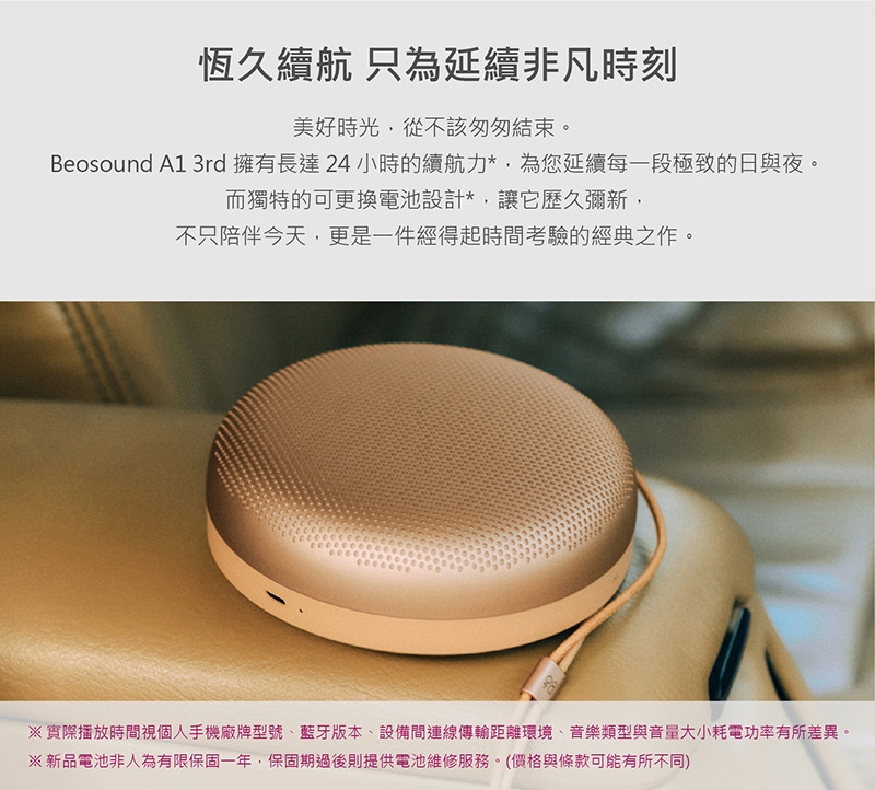 B&O Beosound A1 3rd - 詳情5
