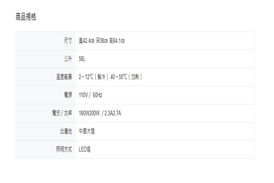 Warrior樺利 SH-58F - 詳情1