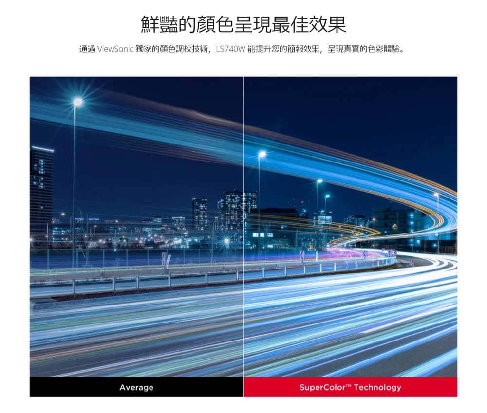 ViewSonic優派 LS740W - 詳情6