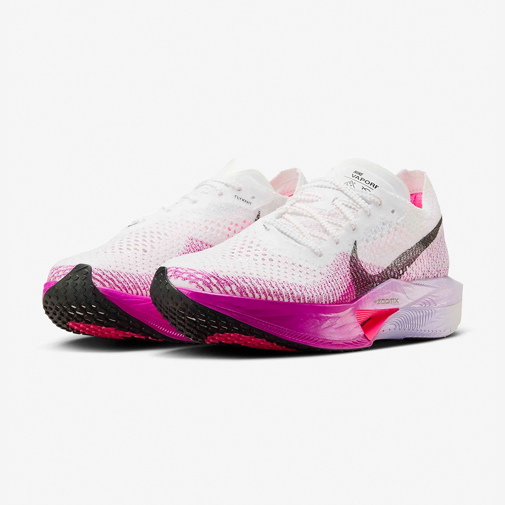 Nike ZoomX Vaporfly Next% 3 女白紫運動緩震透氣慢跑鞋DV4130-104