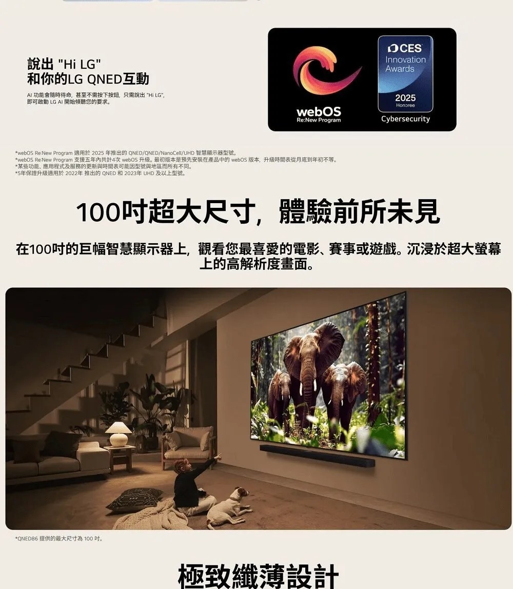 LG樂金 100QNED86AT - 詳情7