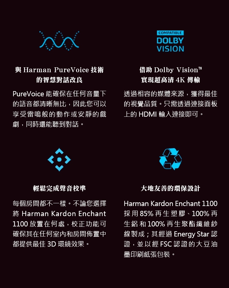 Harman Kardon Enchant 1100 - 詳情5