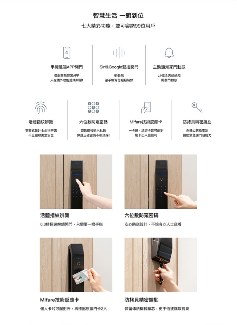 AiLock智慧鎖 7 合 1 - 詳情9