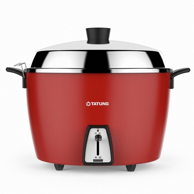 TATUNG 大同15人份富貴紅不鏽鋼配件電鍋(TAC-15L-NCRE) | 11人份↑電鍋