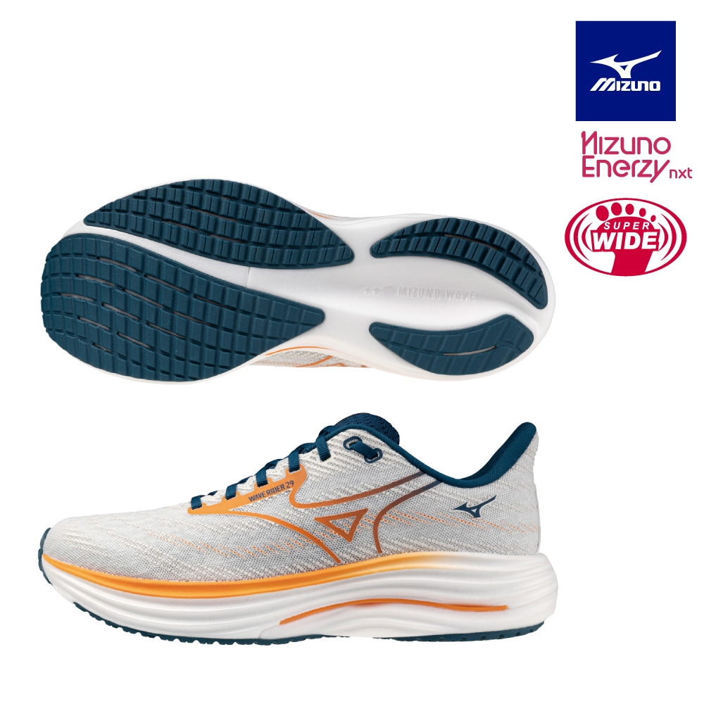 MIZUNO 美津濃】WAVE RIDER 29 男款慢跑鞋J1GC250458 | 慢跑鞋| Yahoo