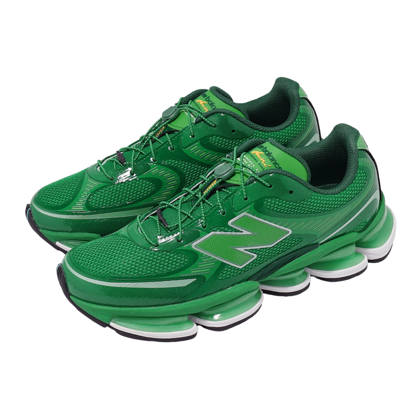 New Balance NB x Amine Abzorb 2000 休閒鞋男鞋綠厚底緩震聯名U2000ME 