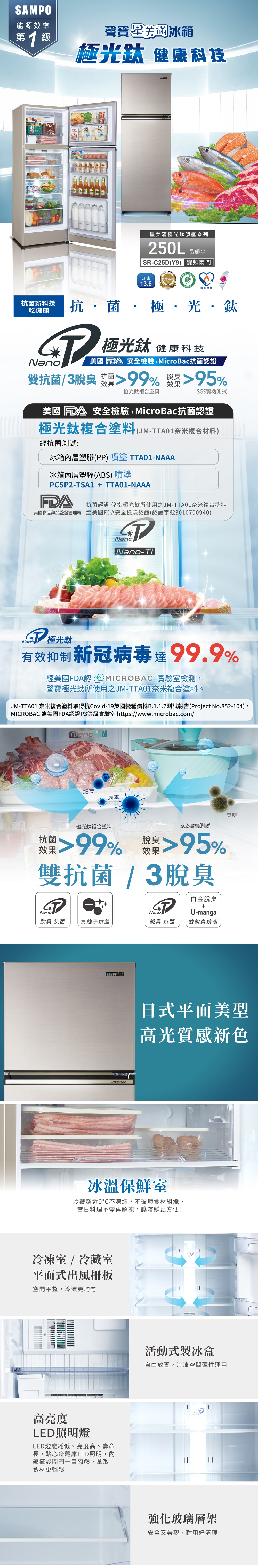 SAMPO聲寶 SR-C25D - 詳情4