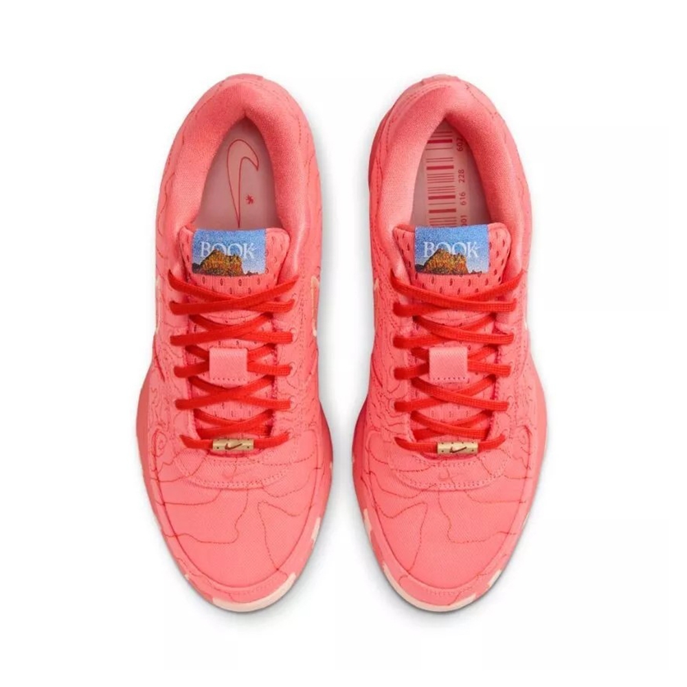 Nike Book 1 TEXT EP Magic Ember 籃球鞋紅岩色實戰緩震運動鞋男鞋