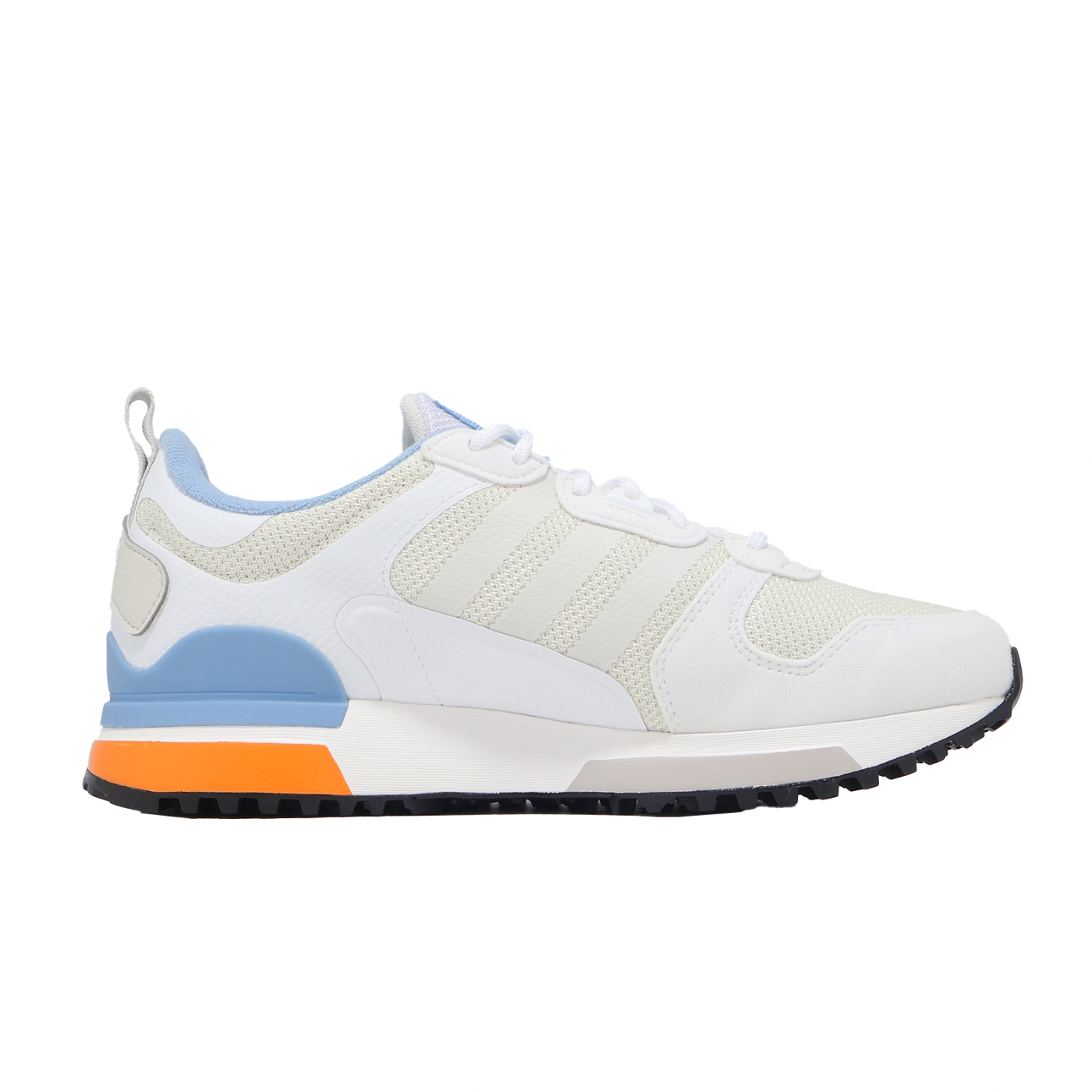 adidas 愛迪達休閒鞋ZX 700 HD J 大童女鞋白藍復古拼接運動鞋HP8872