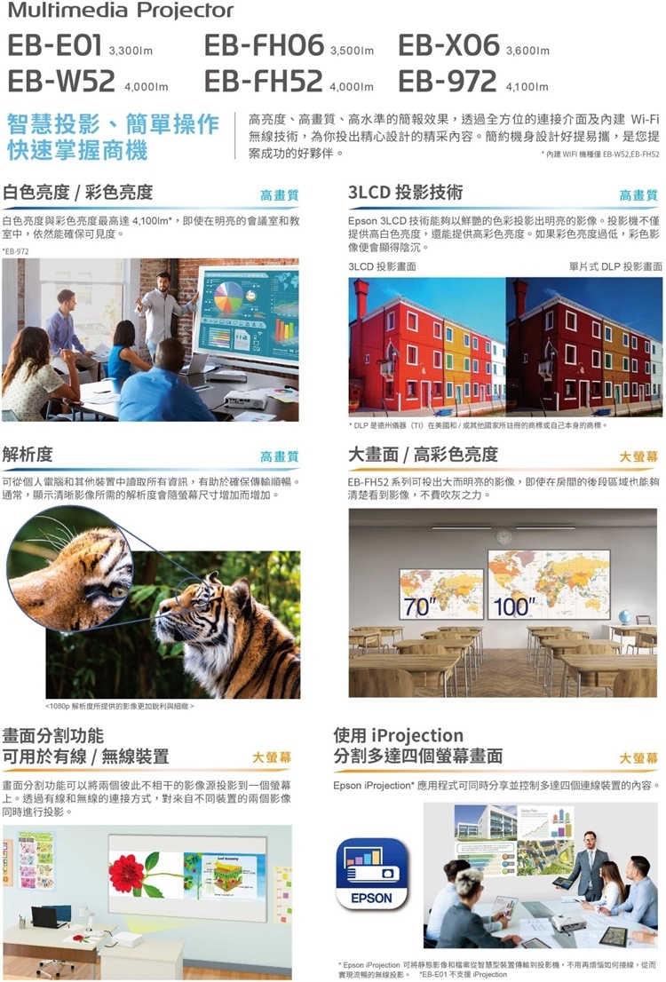 Epson愛普生 EB-X06 - 詳情4