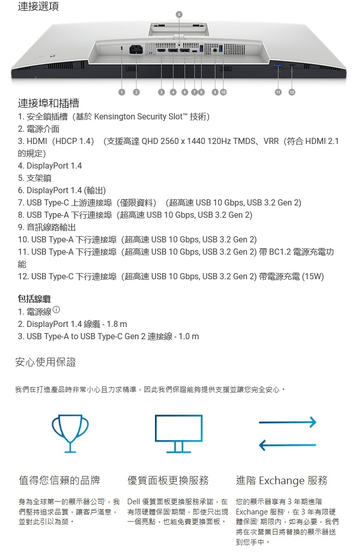 DELL戴爾 U2724D - 詳情5