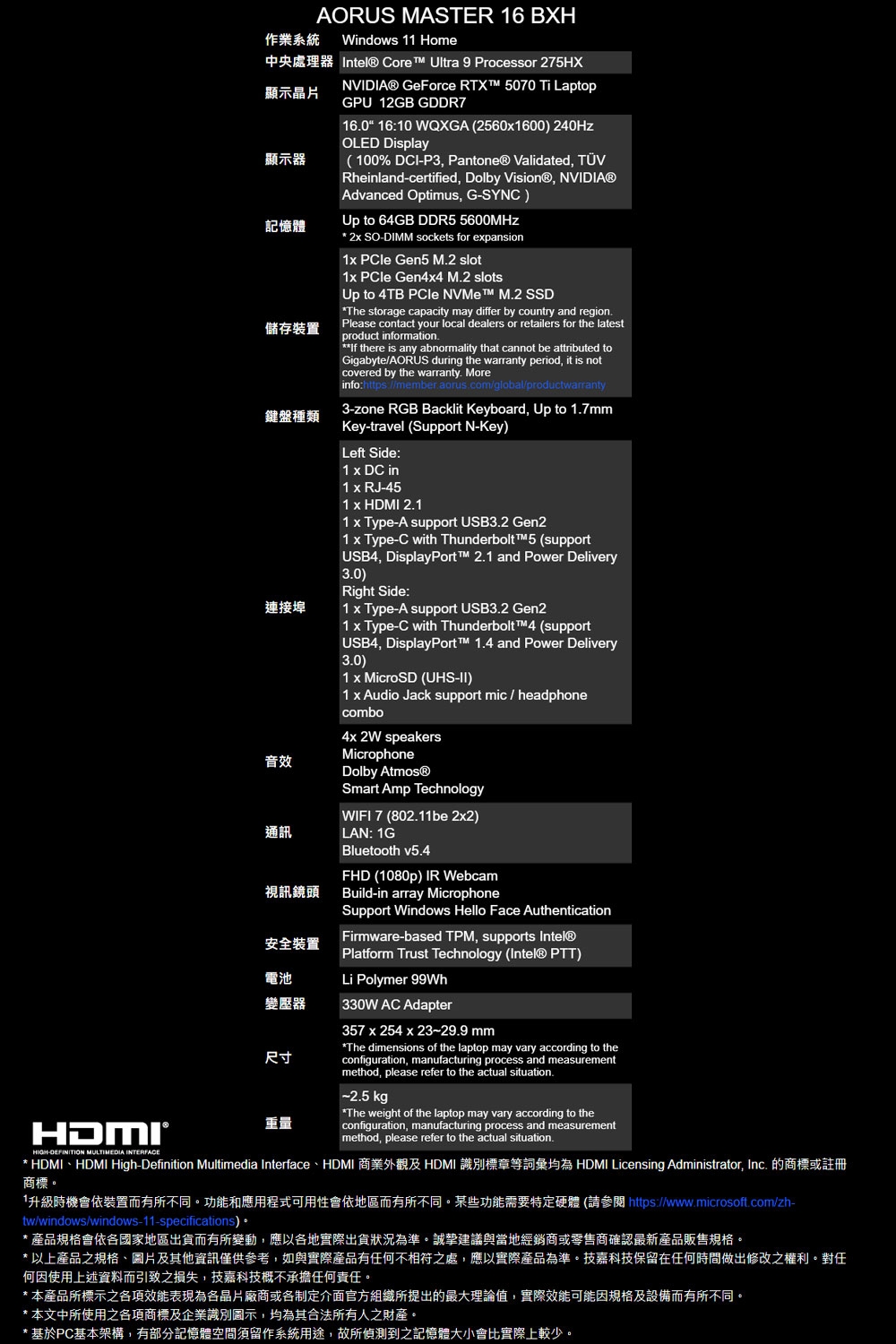 GIGABYTE技嘉科技 BXHC4TWE64SH - 詳情4