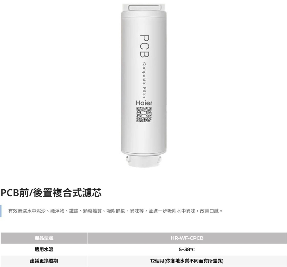 Haier海爾 HR-WF-CUF1200 - 詳情4