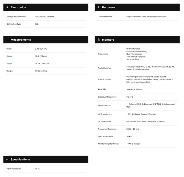 Presonus Eris Pro 6 - 詳情5