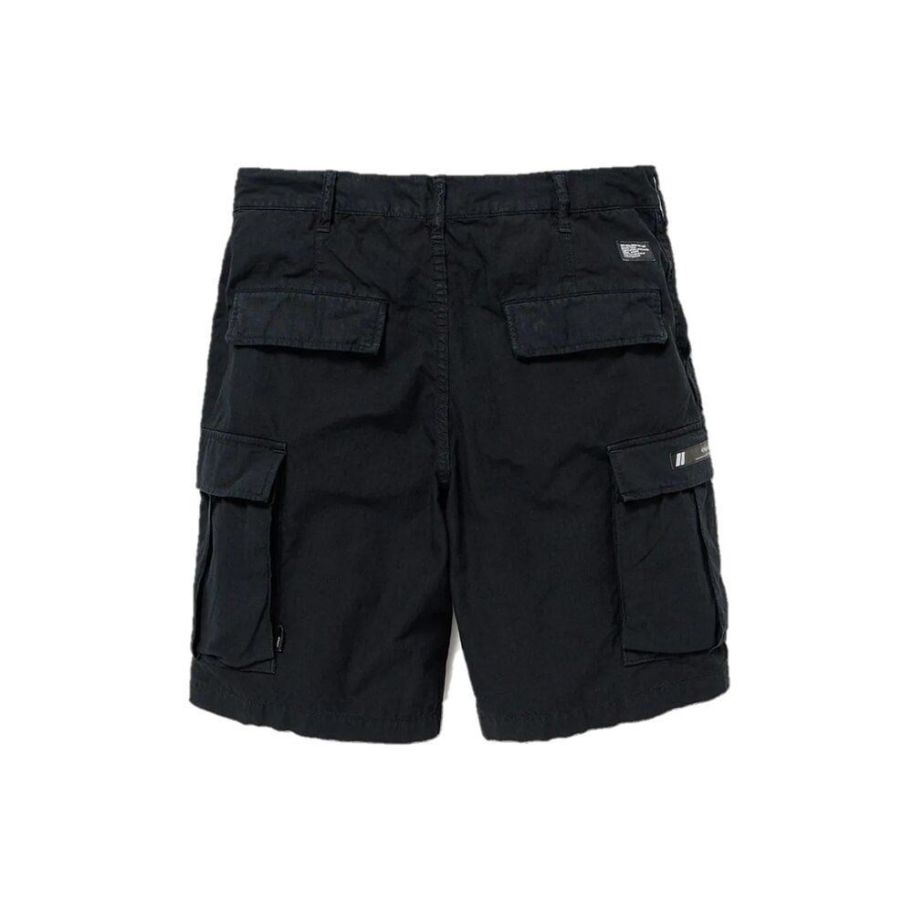 パンツ WTAPS MILS9602 SHORTS COTTON RIPSTOP XL Wtaps Mils9602 / Shorts / Cotton Ripstop 黑色工裝五分褲251WVDT