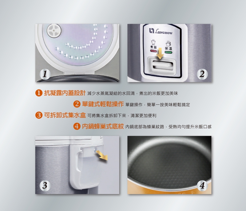 LONGHOW龍豪 HFN-K8808 - 詳情3