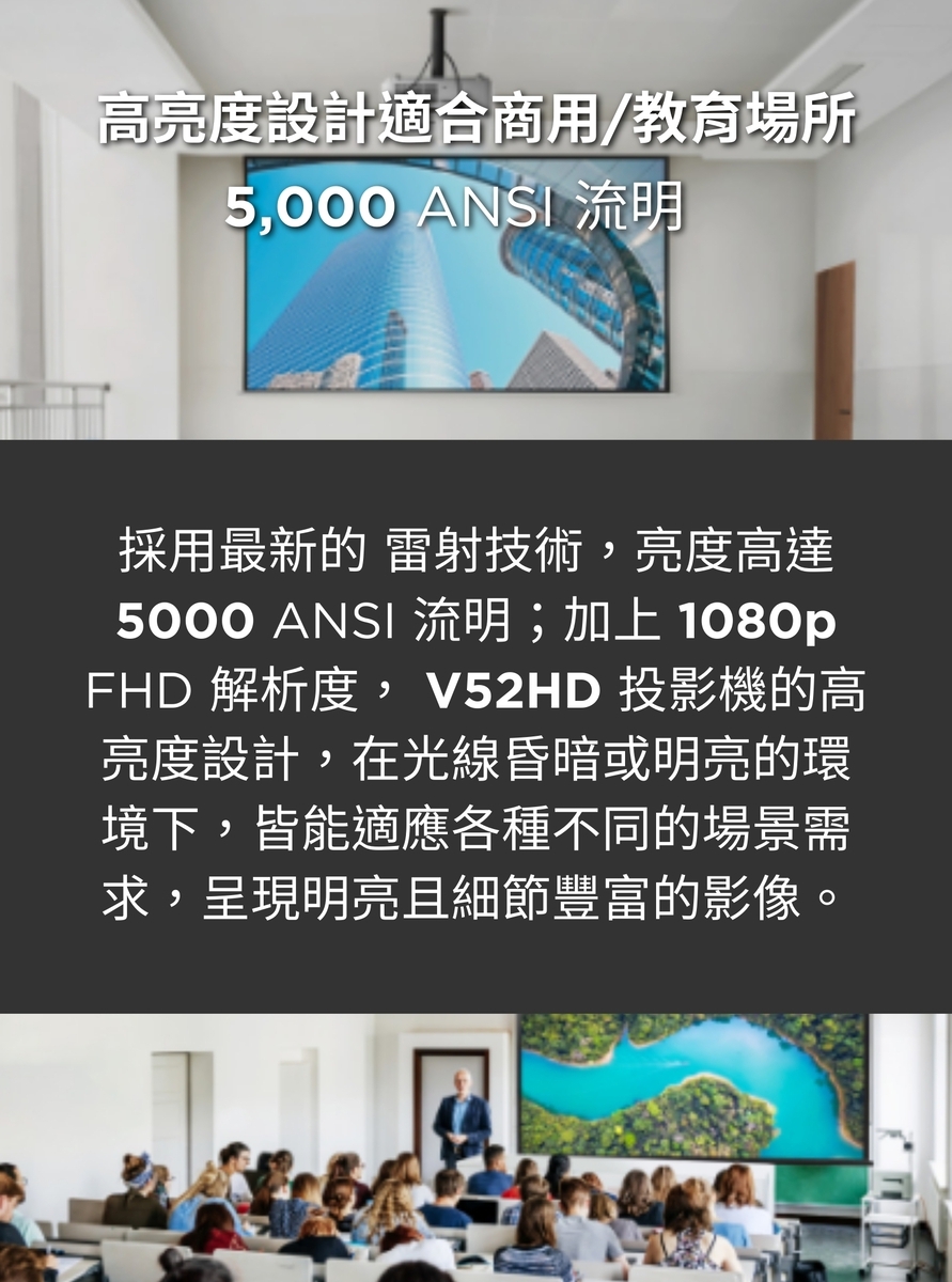 ViewSonic優派 V52HD - 詳情6