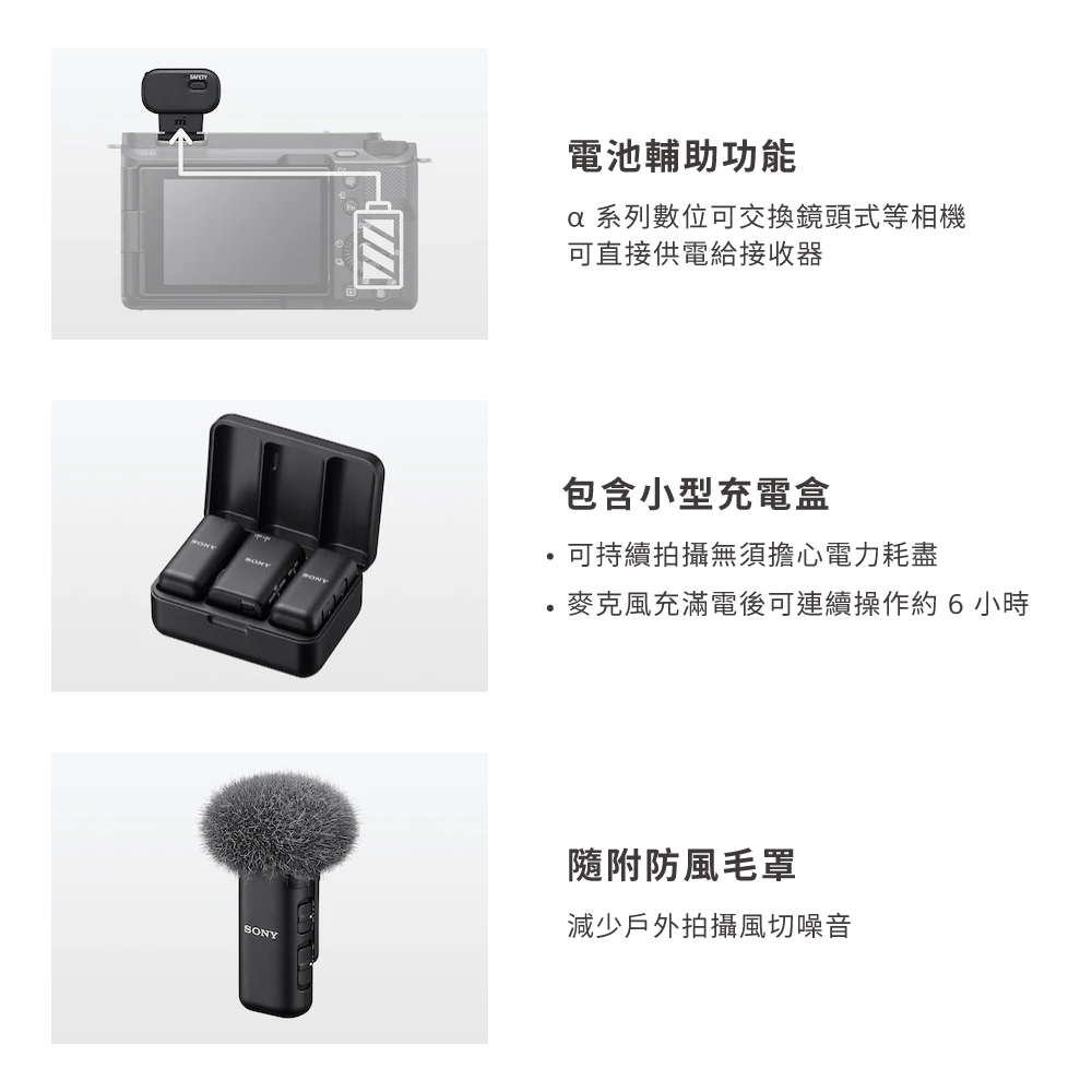 SONY索尼 ECM-W3 - 詳情5