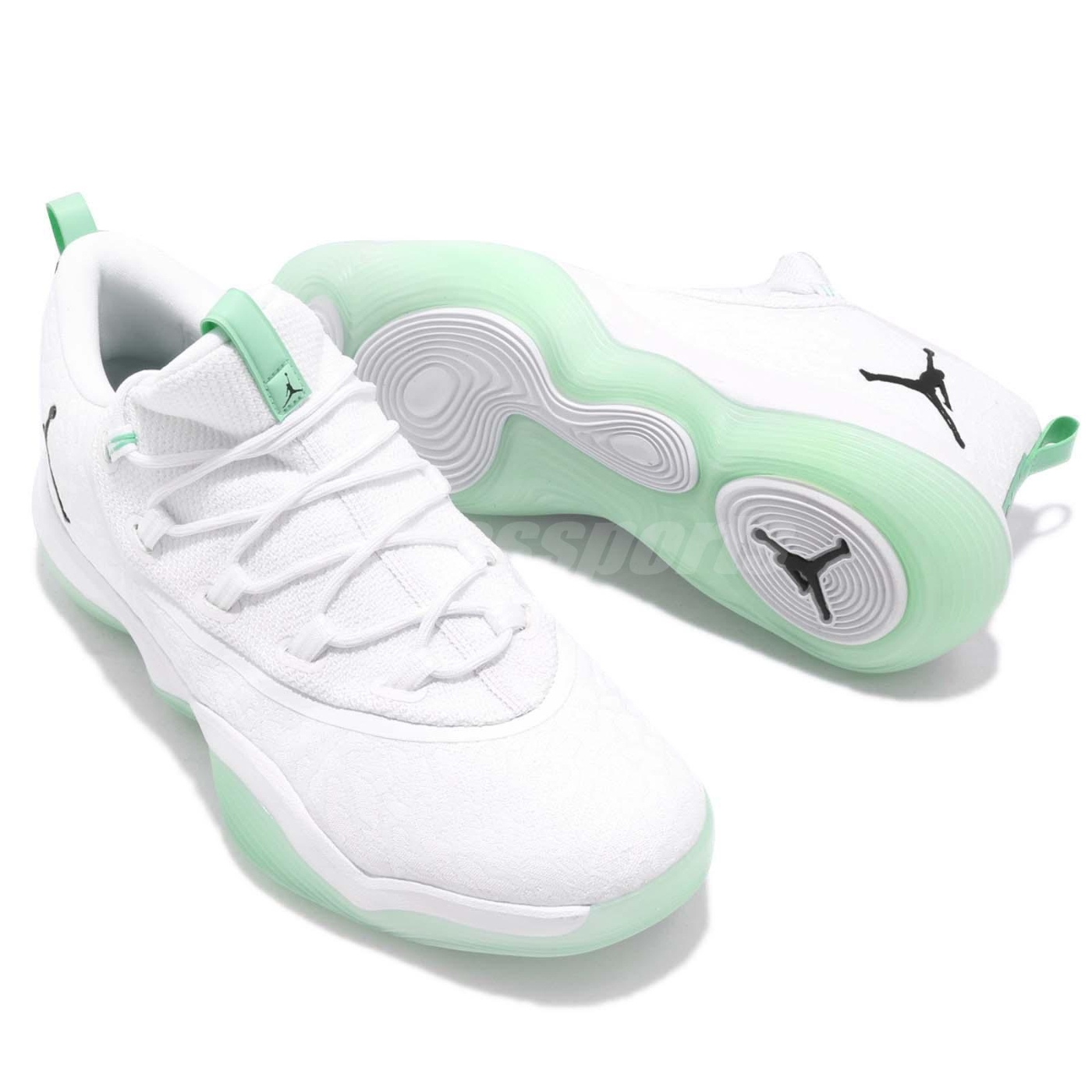 Nike 籃球鞋Jordan Super.Fly 2017 Low 白綠男鞋AJ2664-117 | 籃球鞋
