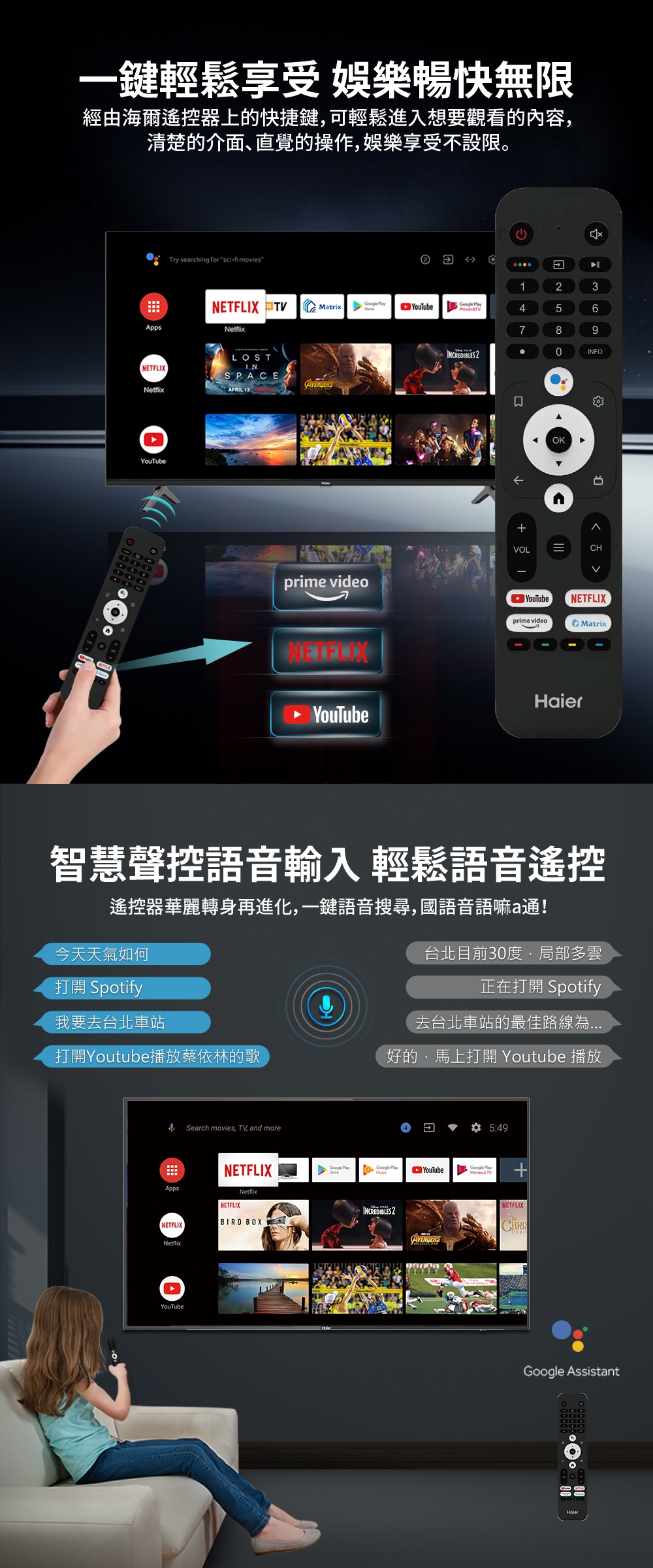 Haier海爾 H43K7FGD - 詳情9