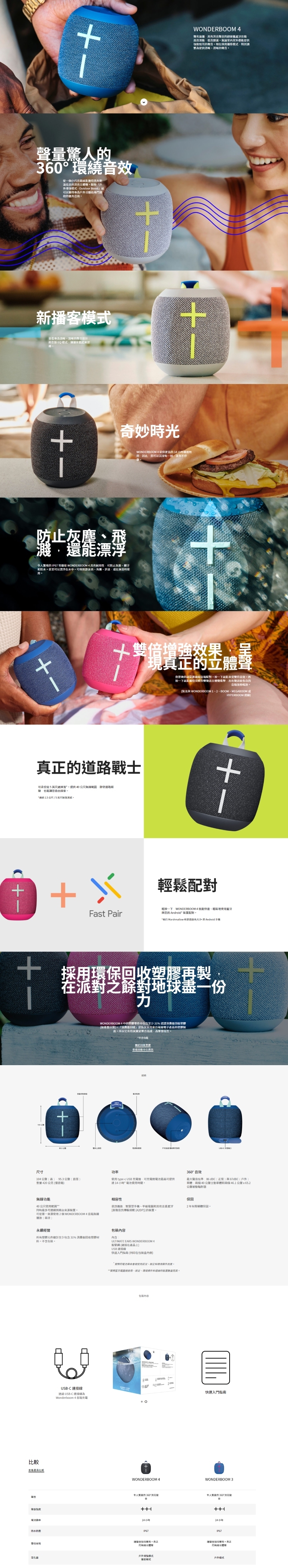 UE ULTIMATE EARS WONDERBOOM 4 - 詳情1